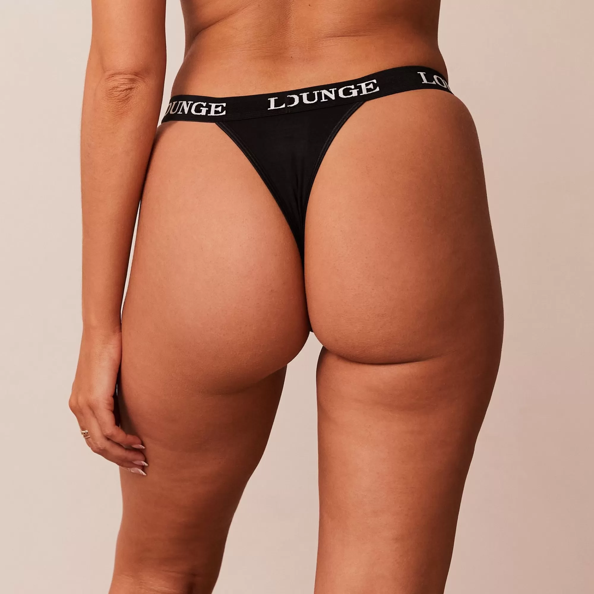 Vrouw Lounge Underwear Bamboo Triangle String