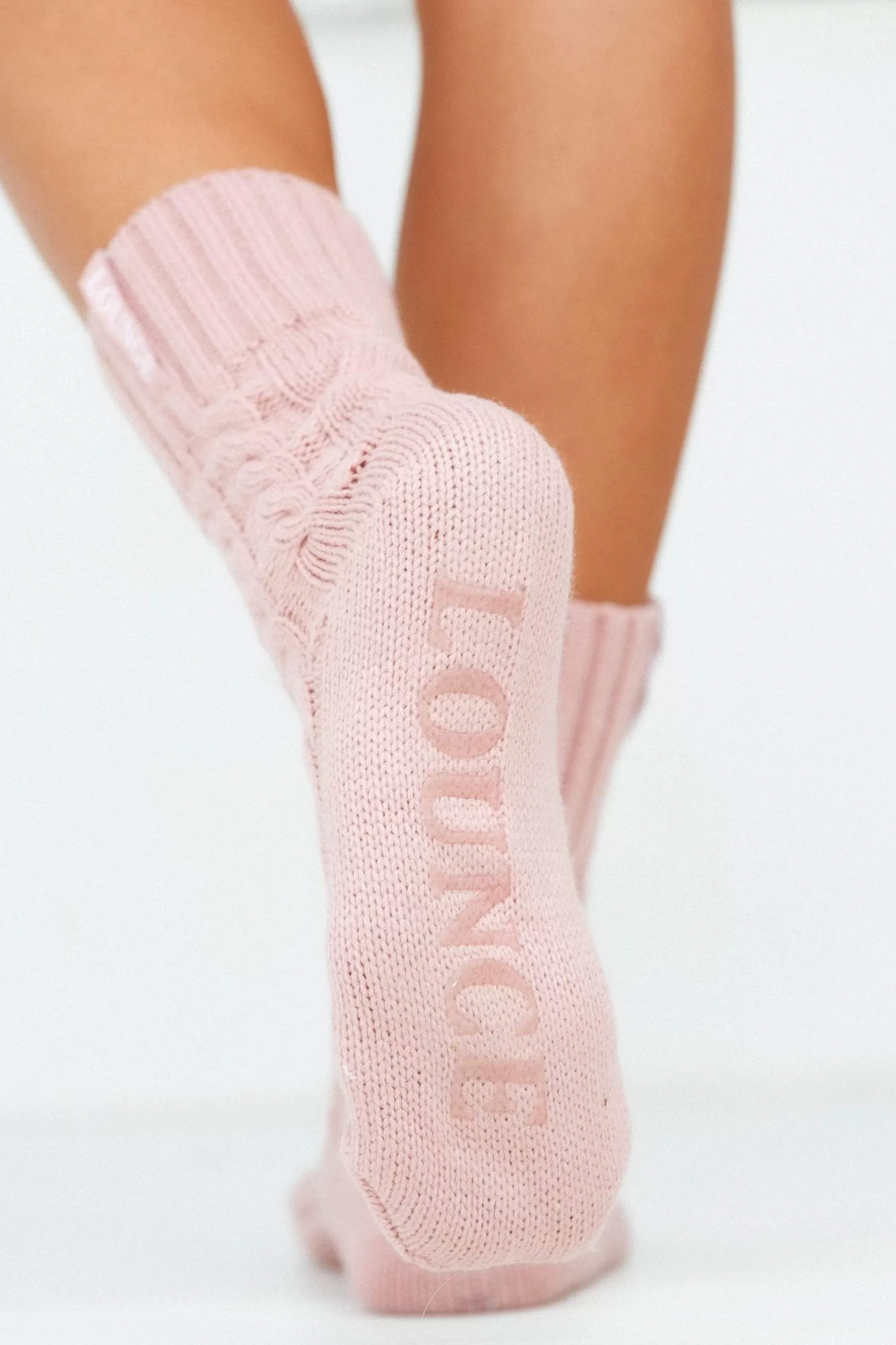 Vrouw Lounge Underwear Cosy Gebreide Sokken