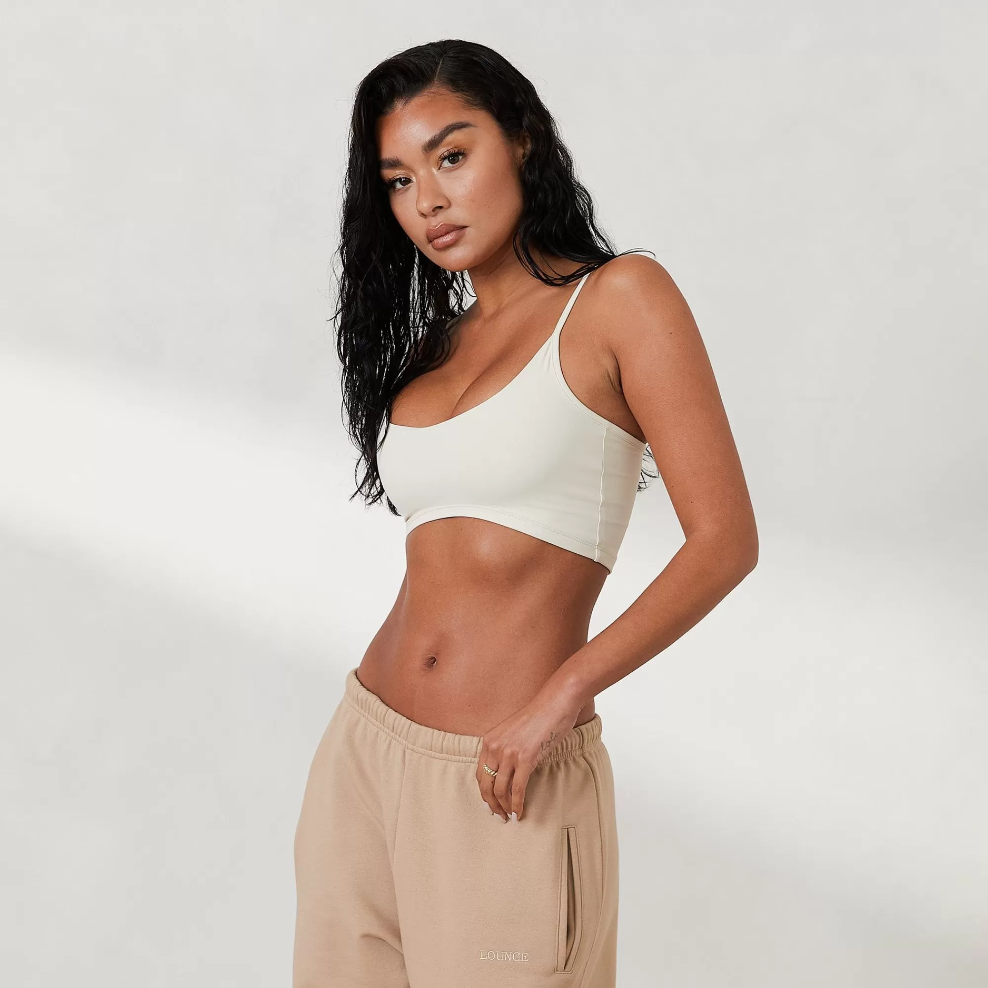 Vrouw Lounge Underwear Cropped Cami Top X Jess Hunt