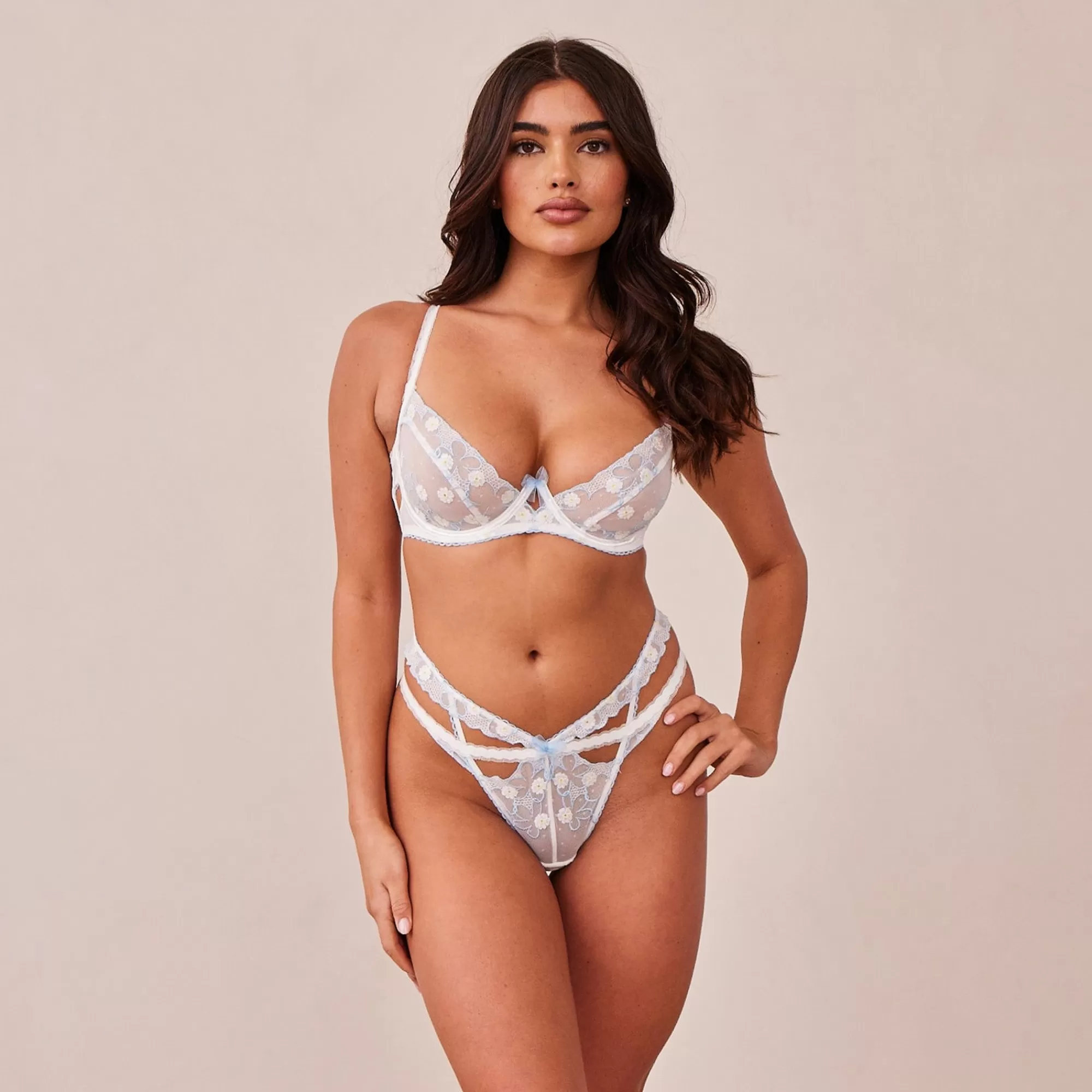Vrouw Lounge Underwear Fleur Balcony Bh