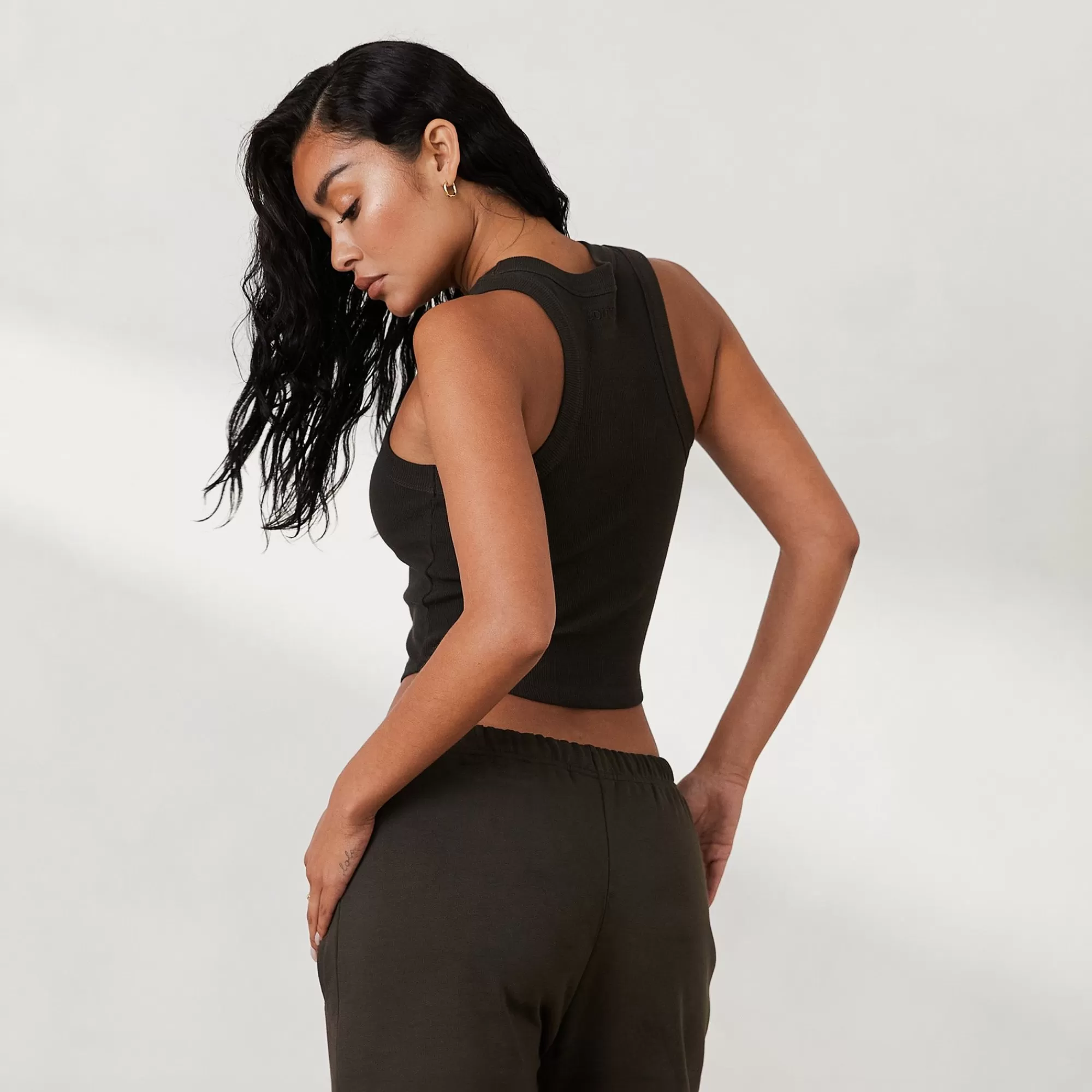 Vrouw Lounge Underwear Geribd Racerback Top X Jess Hunt