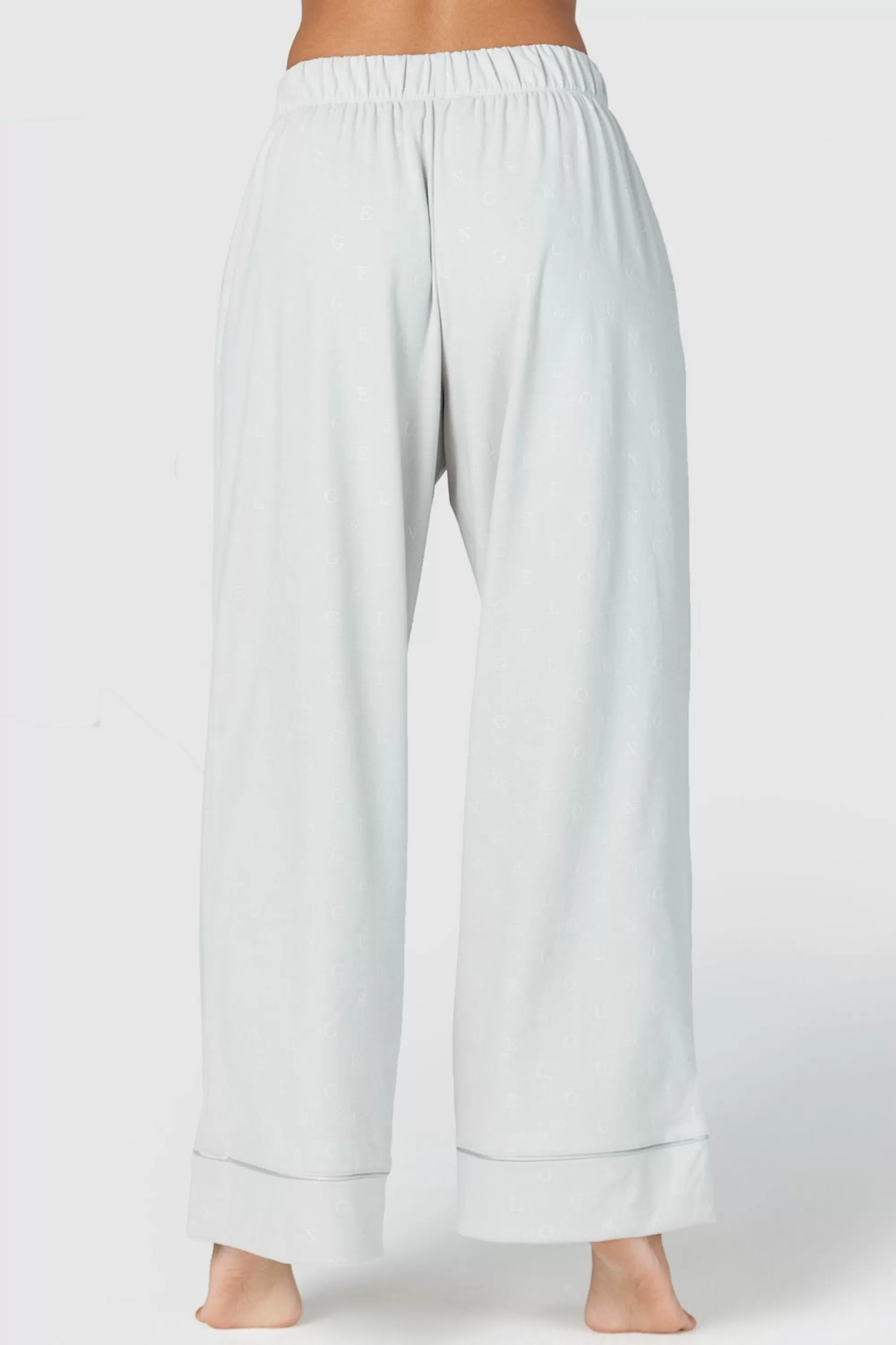 Vrouw Lounge Underwear Luxury Embossed Pyjamabroek
