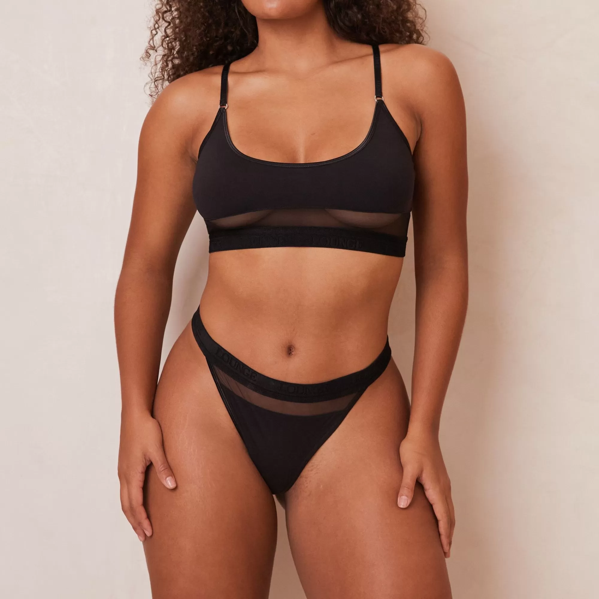 Vrouw Lounge Underwear Mesh Bh