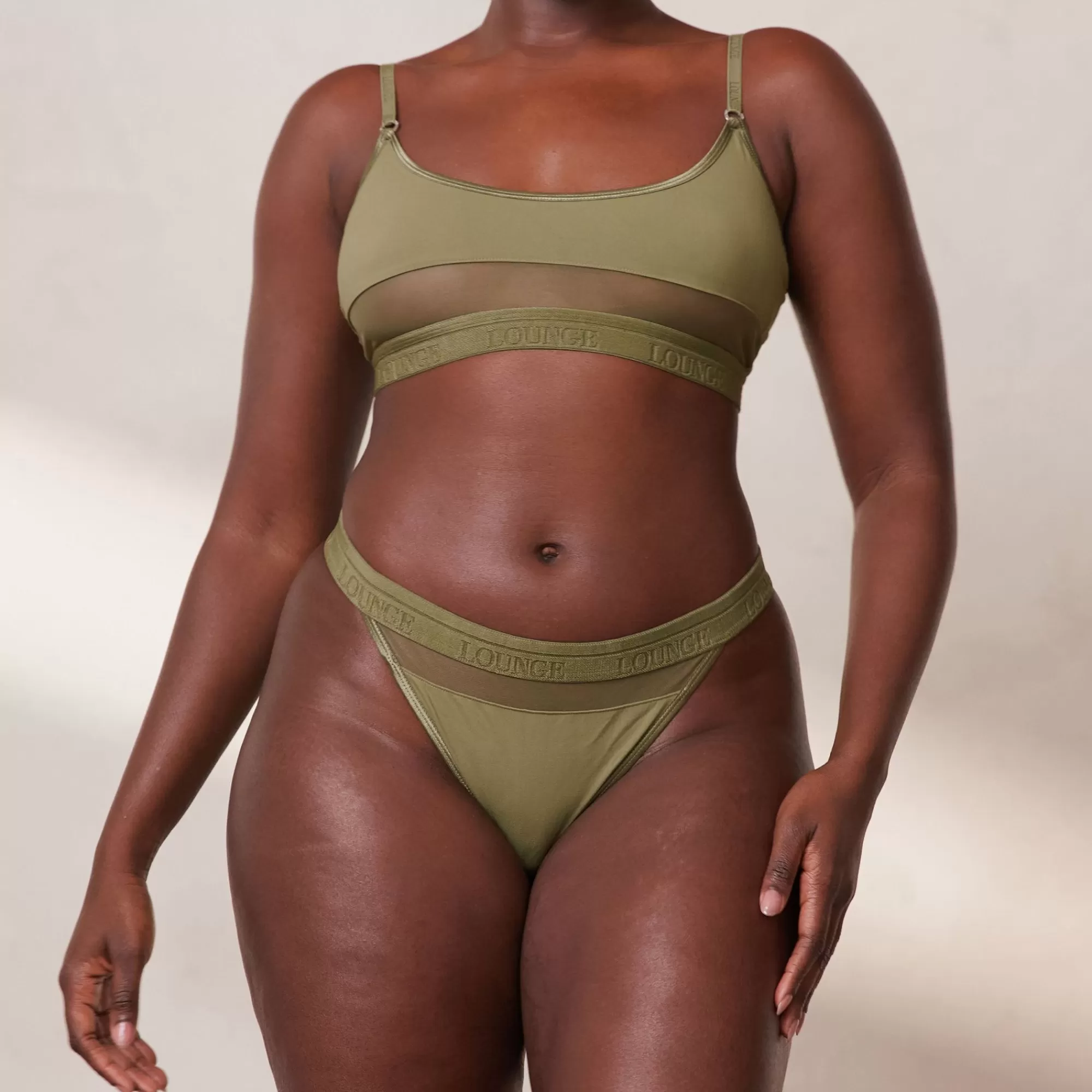 Vrouw Lounge Underwear Mesh Bh