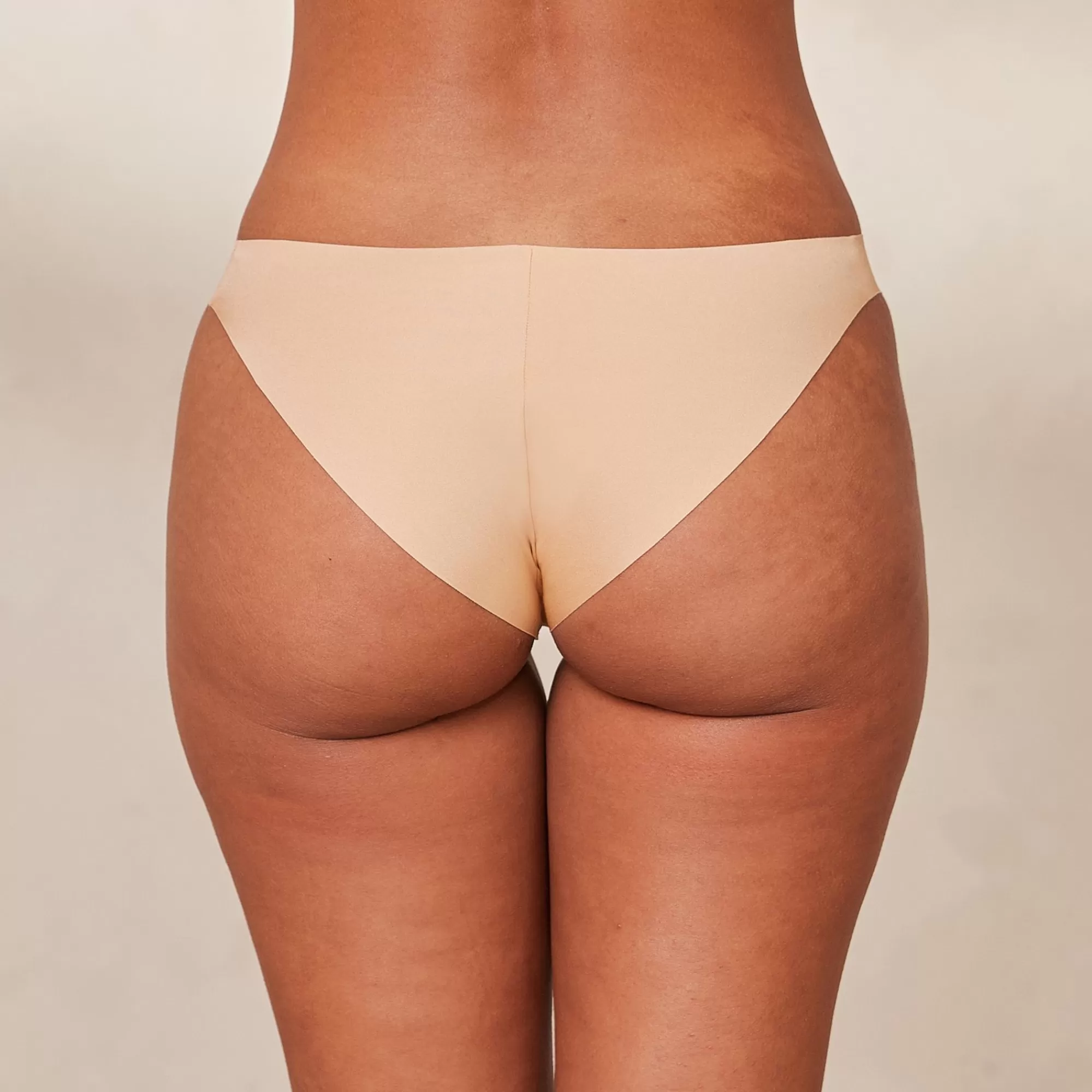 Vrouw Lounge Underwear Seamless No Show Cheeky Slip X2