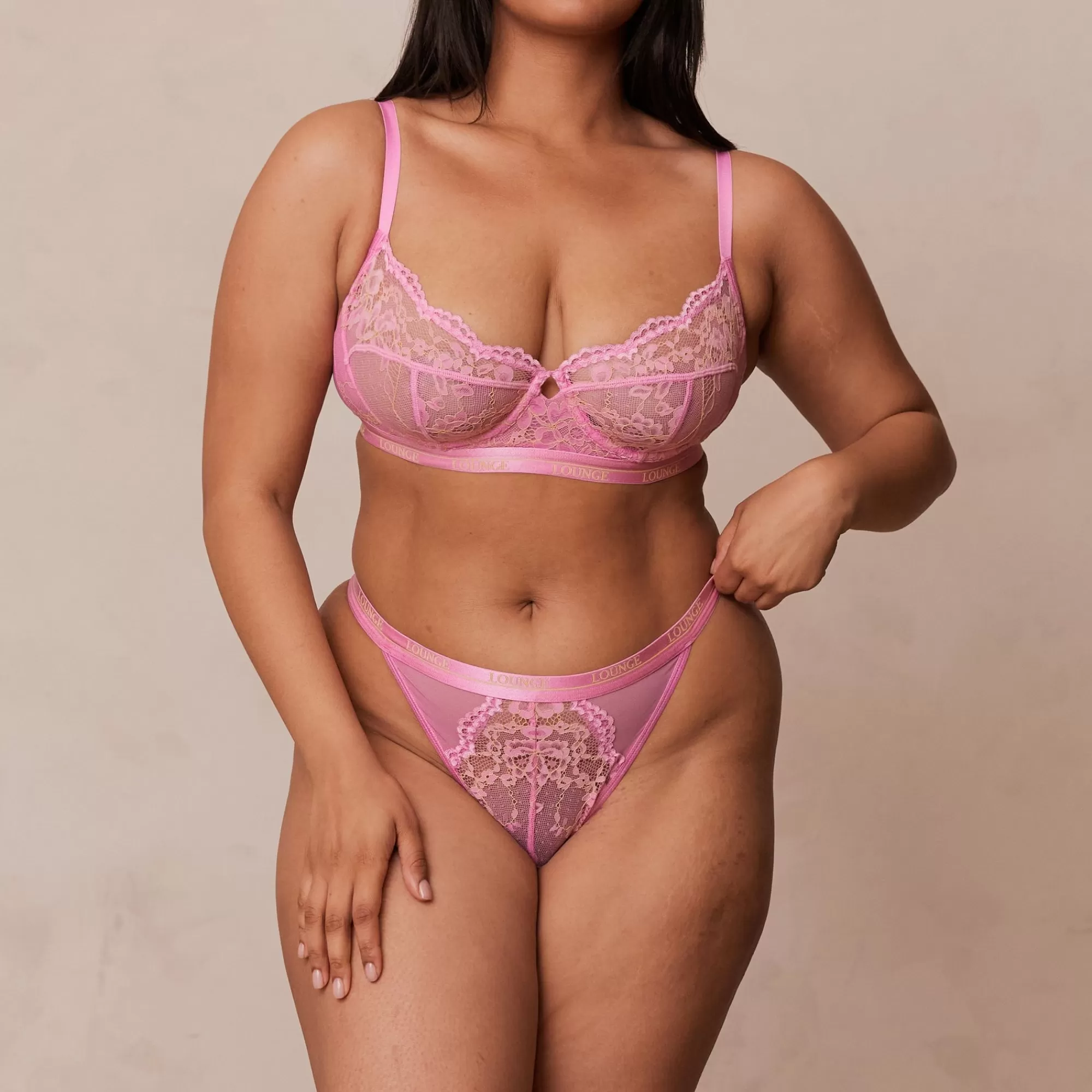 Vrouw Lounge Underwear Tweekleurig Blossom Balcony Bh